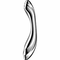 SATISFYER DILDO Satisfyer Pure Gravity 2 Double-Ended Stainless Steel Massager 27 cm