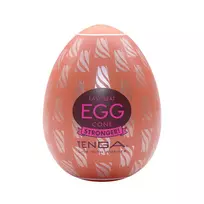 Tenga Tenga Egg Cone II Intimate Stimulation Device Brown 1 pc