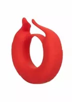 CALEXOTICS CalExotics Taurus Enhancer Rechargeable Silicone Ring, Dual Motors, Black