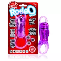 The Screaming O The Screaming O RodeO Spinner Intimate Ring Purple, Adjustable Fit