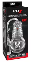 PDX PDX Elite ViewTube Vac XXL Transparent Intimate Vacuum System 27.3cm