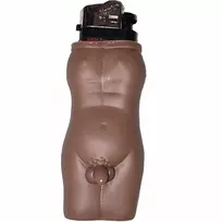 DIABLO Diablo Picante Novelty Lighter - Mulatto Man Body Design Refillable