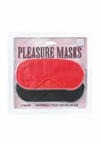 CALEXOTICS Pleasure Masks 2 pcs - Double-Layered Contoured Blackout Eye Masks