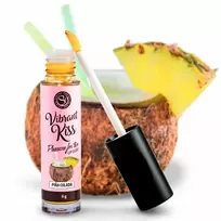 SECRETPLAY Secret Play Vibrant Kiss Lip Gloss Pina Colada 6g - Edible, Vibrating Effect