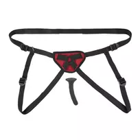 Sportsheets Sportsheets Saffron Silicone Set - Adjustable Harness & Slim Intimate Accessory
