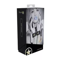 Ouch! by Shots Ouch! Venice Collection Handcuffs Black Bonded Leather Iridescent Finish