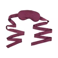 My Own Filo Blossom Eye Mask Purple - Silky Soft Relaxation Sleep Mask