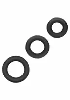 CALEXOTICS CalExotics Link Up Ultra Soft Supreme Set - 3-Piece Silicone Ring Kit