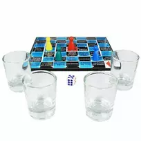 DIABLO Diablo Picante Crazy Dice Game - Interactive Shot Board Party Set