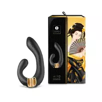 Shunga Shunga MIYO Black Dual Motor Silicone Intimate System 185mm