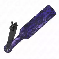 KINK Scandal Design Leather Paddle 37x7 cm - Premium Impact Accessory