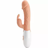 PRETTY LOVE PRETTY LOVE Easter Bunny Dual Motor Flexible Intimate Device, Flesh 21cm