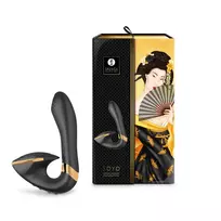 Shunga Shunga Soyo Black - Dual-Motor Intimate Wellness Device, 170 mm