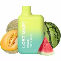 LOST MARY Lost Mary BM600 Disposable Vape Triple Melon 600 Puffs 2% Nicotine