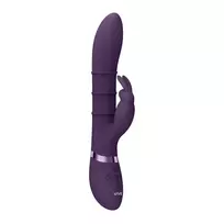 VIVE by Shots VIVE Sora VIVE054 Up-Down Motion Rings Intimate Machine, Purple
