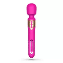 Crushious Crushious Big Ben Dual Wand Pink - Versatile Silicone Massager 25.9 cm