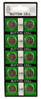 You2Toys LR44 Alkaline Button Cell Batteries 1.5V 10-Pack