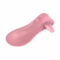 Easytoys Vibe Pad Pink by Dream Toys - Dual Tapping & Vibrating Intimate Device