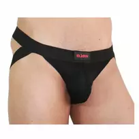 BURN Jockstrap Shiny Black XL - Premium Comfort & Modern Design