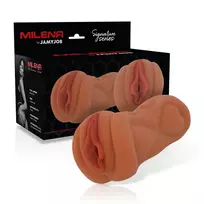 CYBER GIRLS JAMYJOB Jamyjob Signature Milena Anatomical TPR Intimate Device, Compact Design