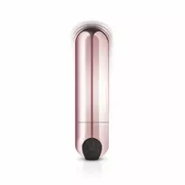 Rosy Gold Rosy Gold Bullet Series Compact Intimate Massager, 10 Modes, USB