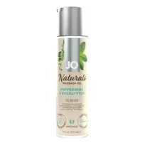 System JO JO Naturals Aromatherapy Massage Oil Peppermint & Eucalyptus 120ml