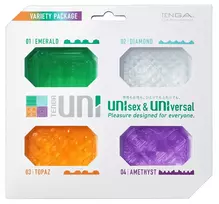 Tenga Tenga UNI Variety Pack - Flexible Massage Sleeves Set 4 pcs