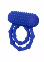 CALEXOTICS Pipedream 10 Bead Maximus Ring Rechargeable Dual-Ring System Silicone