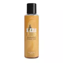 Sensuva Sensuva Sizzle Lips Edible Warming Gel Butter Rum 125ml