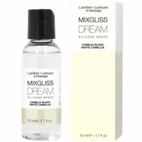 MIXGLISS Mixgliss Dream White Camelia Silicone Lubricant & Massage Gel 50ml