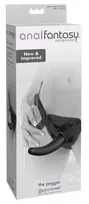 Anal Fantasy AFC Strap-On Set The Pegger - Adjustable Harness & Curved Insert 12cm