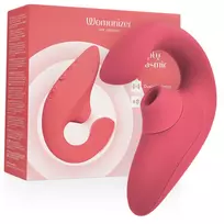 WOMANIZER Womanizer Blend Intimate Air Wave System Vibrant Rose, Dual Motor, IPX7
