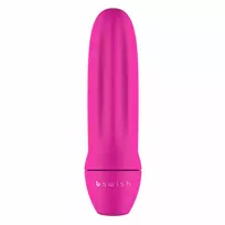 B Swish B Swish Bmine Basic Compact Massage Device Magenta 5 Functions Waterproof
