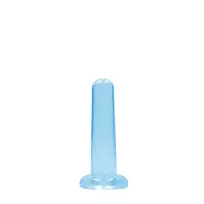 RealRock by Shots REALROCK Crystal Clear Intimate Machine 13.5 cm with Suction Base Transparent