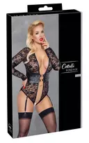Cottelli Bondage Body 3XL Lace Long Sleeve with Rose-Gold Accents