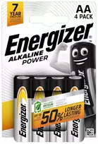 Energizer AA Alkaline Batteries 1.5V 24-Pack (6 x 4pcs) Long Lasting Power