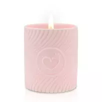 HighOnLove Pink Lychee Martini Massage Candle 120g - Hemp & Coconut Oils