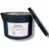 Eye of Love Bloom Massage Candle Indica Lilac Dream 150ml Vegan Aroma