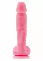NS NOVELTIES Firefly Dildo 5 inch Glow-in-the-Dark Silicone Model Suction Cup