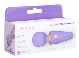 Le Wand le Wand Mini Microwand Rose Compact Rechargeable Massager 10cm