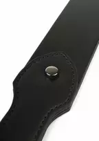 HIDDEN DESIRE Rimba Genuine Leather Slapper I - Double-Layer Impact Tool, Black