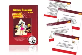 Kemis Grajmy Razem Hen Party Home Edition - Creative Card Game 12 Tasks