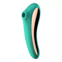 Satisfyer Satisfyer Dual Kiss Green - 2-in-1 Air-Pulse System & Vibrating Model