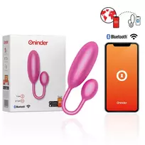 ONINDER ONINDER Denver Vibrating Egg Pink 7x2.7 cm App-Controlled Waterproof