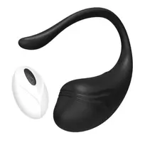 Crushious Crushious Tamago Black - Wireless Rechargeable Vibrating Egg 9 Modes