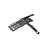 XR Brands XR Brands Master Series Adjustable Support Ring & Ball Separator Black