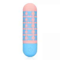 S-Line by Shots Bone to be Wild Bullet Vibrator Rechargeable 10-Speed Compact Black