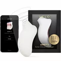 LELO SONA 3 Intimate Sonic Technology Device Cream Soft Silicone
