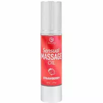 SECRETPLAY Secretplay Strawberry Massage Oil 50ml - Airless Pump & Nourishing Formula