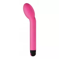 XR Brands XR Brands Inmi Curved Vibrator 10-Mode Silicone Pink Compact Model